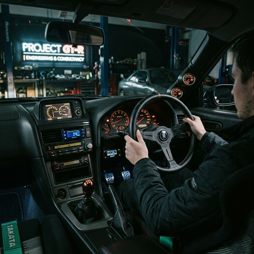 1-on-1 automotive cultural consultancy and performance engineering briefing.